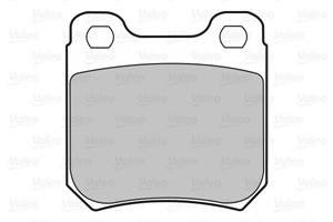 Bremseklosser sett, Bakaksel, CHEVROLET,OPEL,VAUXHALL, 1605005, 1605006, 1605026, 1605031, 1605047, 1605687, 1605786, 1605799, 1605879,