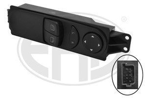 Bryter, vindusløfter, Foran venstre, MERCEDES-BENZ VITO / MIXTO Skåp [W639], 639 545 09 13, A 639 545 09 13