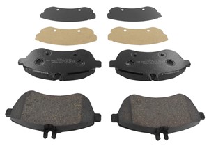 Bremseklosser sett, Framaksel, MERCEDES-BENZ, 005 420 08 20, 005 420 09 20, 005 420 15 20, 0054201220, 006 420 71 20, 007 420 56 20, 007