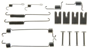 Tilbehørsett, bremsesko, Bakaksel, FORD ESCORT V, 6530749